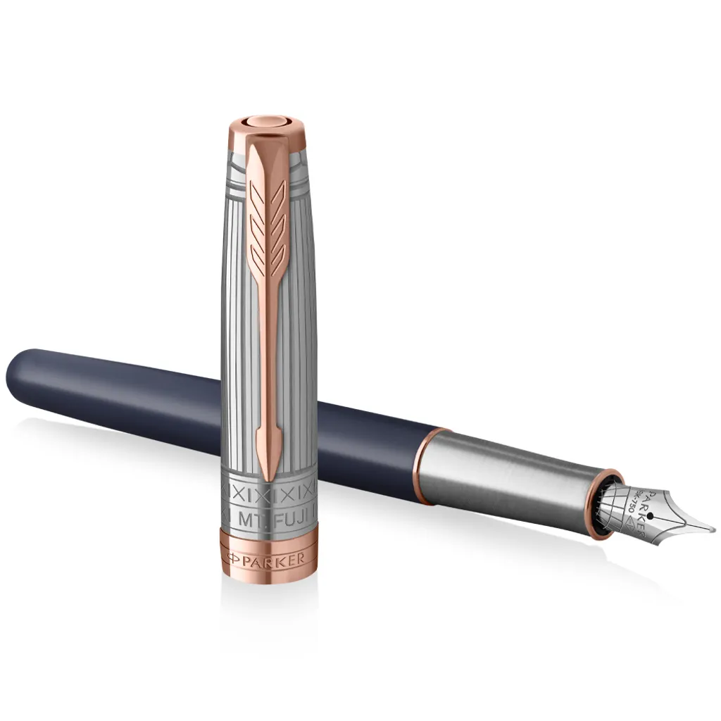 【PARKER 派克】18K金 卓爾系列 無畏之旅 富士山 限量特別版 鋼筆 2191652✿50B005